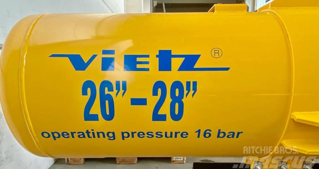 Vietz IPLC/RIZ 26"-28" Internal Clamp, Pneumatic Boru hattı ekipmanları