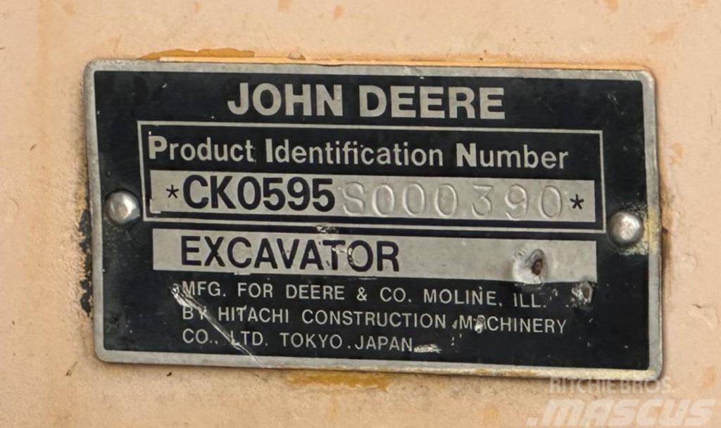 John Deere 595 Lastik tekerli ekskavatörler
