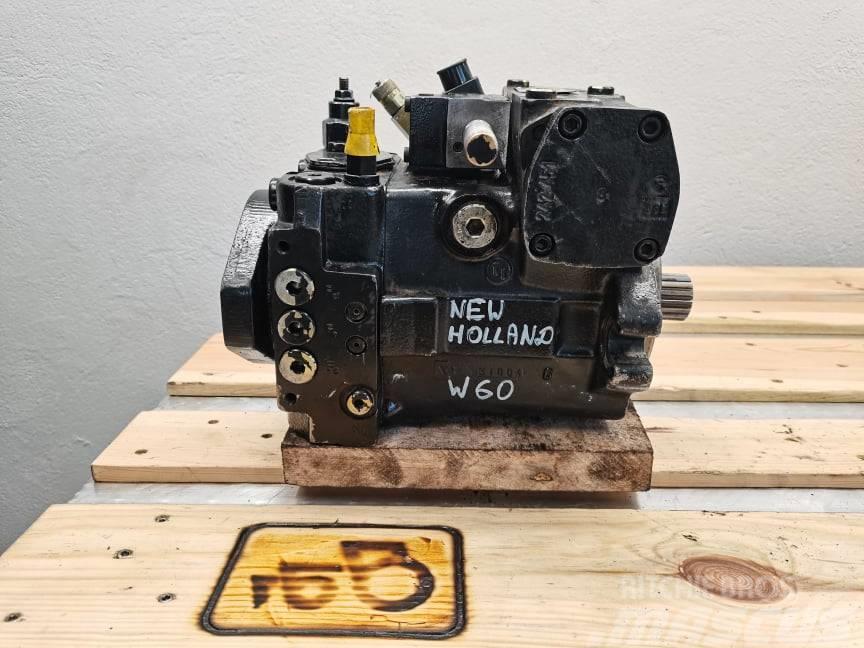 New Holland W60 {Rexroth A4VG56DA1D2}drive pump Hidrolik