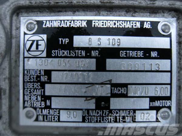 ZF 8S109 / 8 S 109 Getriebe Sanzumanlar