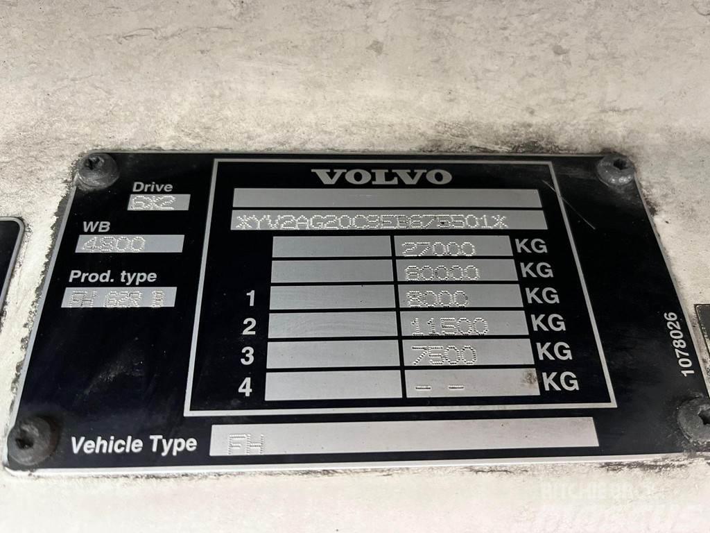 Volvo FH 460 6x2 HULTSTEINS / BOX L=7394 mm Frigofrik kamyonlar