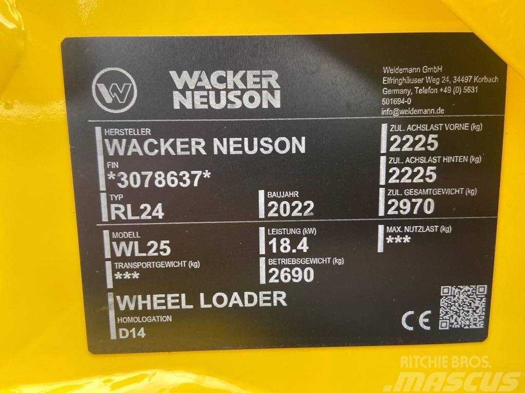 Wacker Neuson WL25 Tekerlekli yükleyiciler