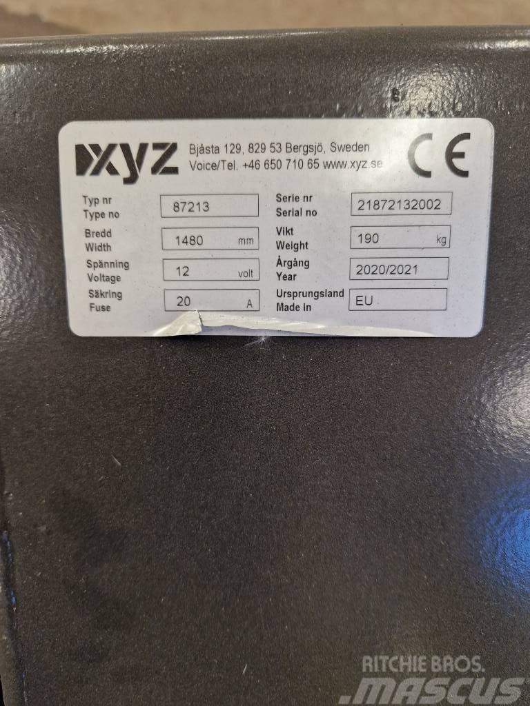 XYZ Sandspridare Compact 1,3 Elektrisk Diger parçalar