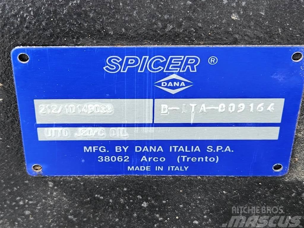 Spicer Dana 212/10149033 - Axle/Achse/As Akslar