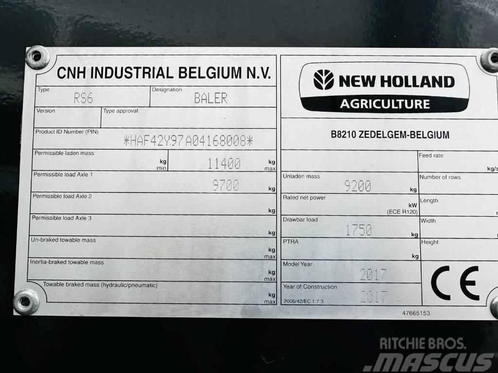 New Holland Big Baler 1270 RC + Küp balya makinalari