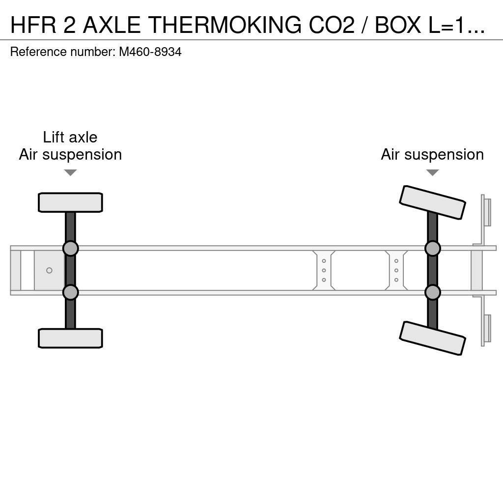 HFR 2 AXLE THERMOKING CO2 / BOX L=12699 mm Frigofrik çekiciler