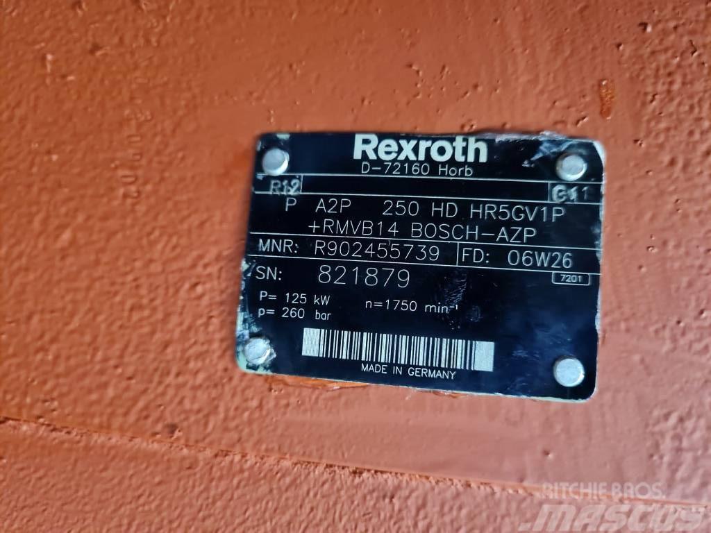 Rexroth A2P250HD HR5GV1P + RMVB14 Özel ekskavatörler