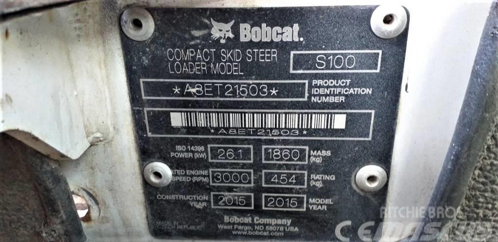  Miniładowarka kołowa BOBCAT S100 Mini yükleyiciler