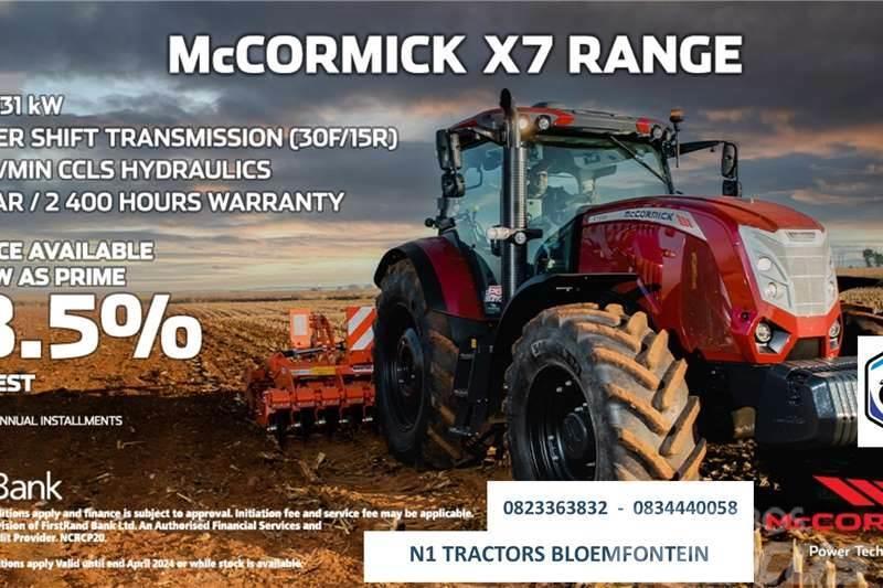 McCormick PROMO - McCormick X7 Range 121 - 131kW Traktörler