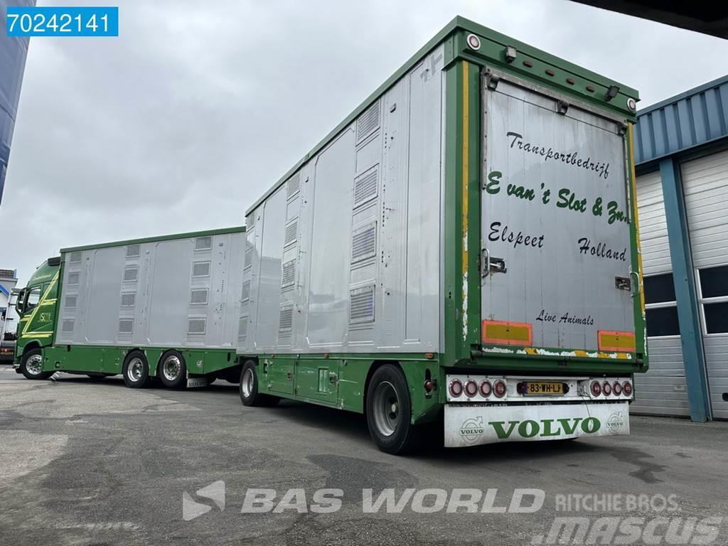 Volvo FH 540 6X2 NL-Truck Cattle transport I-Park Cool A Hayvan nakil kamyonlari
