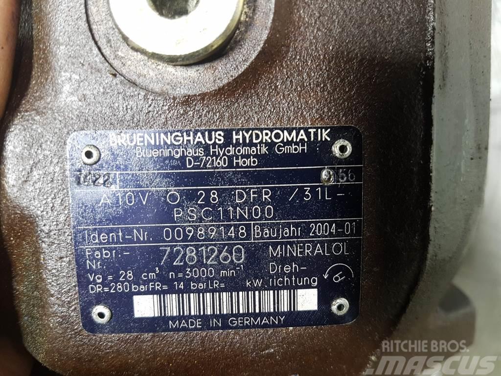Brueninghaus Hydromatik A10VO28DFR/31L - Load sensing pump Hidrolik