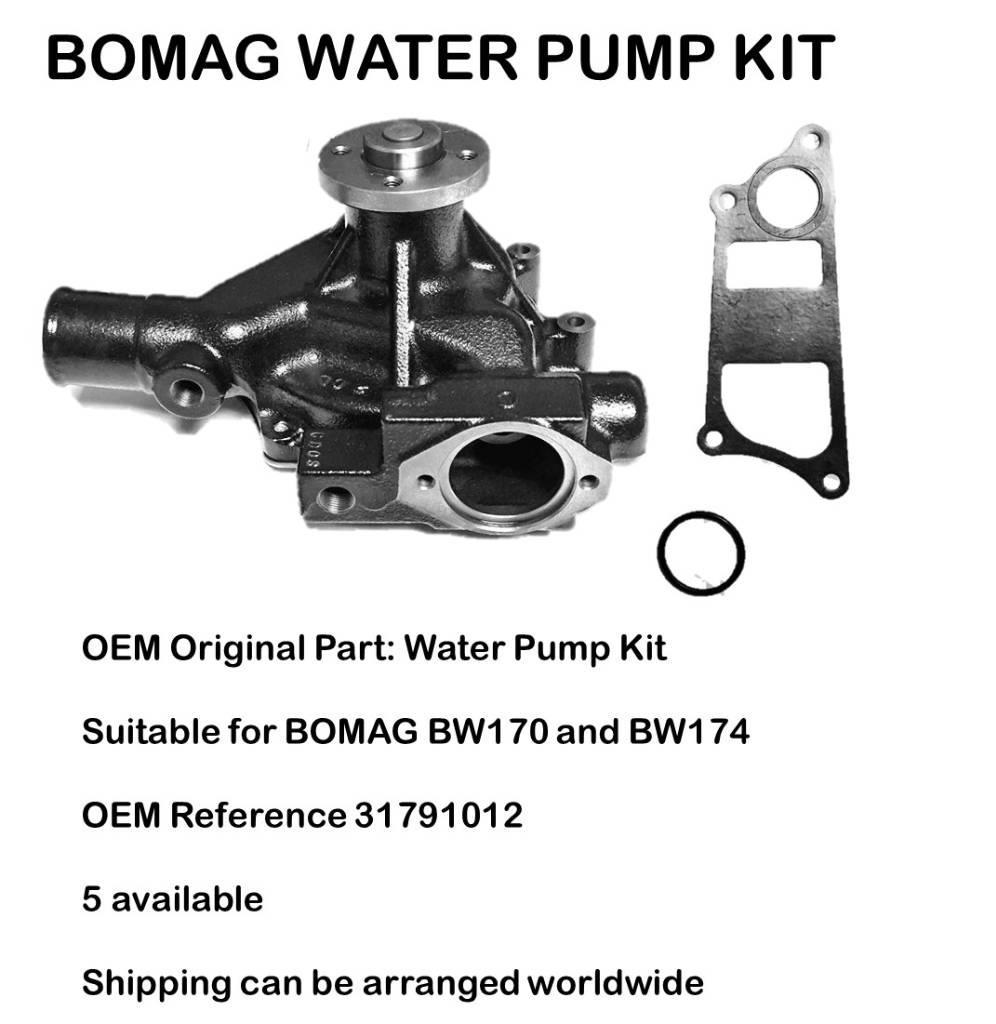 Bomag BW 170 Water Pump Hidrolik
