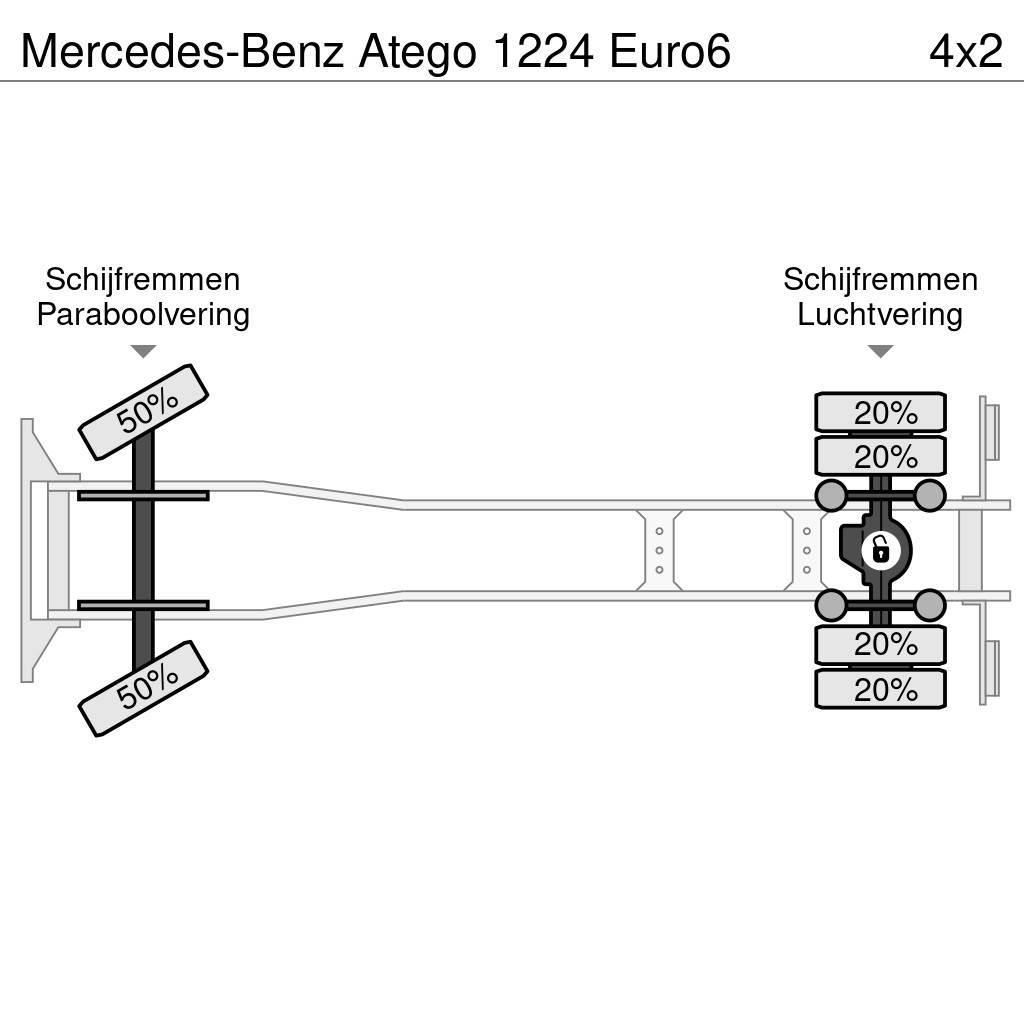 Mercedes-Benz Atego 1224 Euro6 Flatbed kamyonlar
