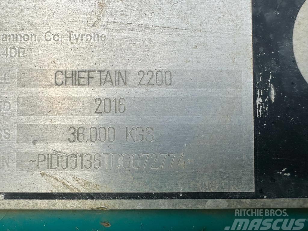 PowerScreen Chieftain 2200 Gezer eleyiciler