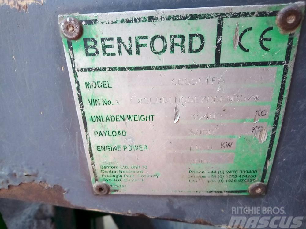 Benford Terex 6T derékcsuklós dömper Belden kirma kaya kamyonu