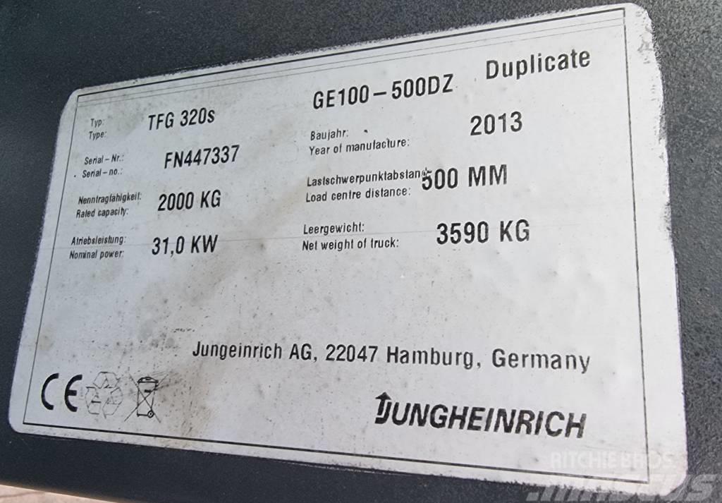 Jungheinrich TFG 320s LPG'li forkliftler