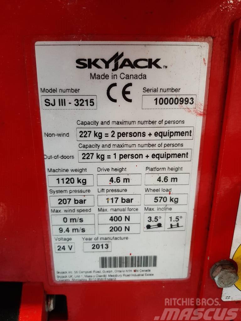 SkyJack SJIII 3215 Makasli platformlar