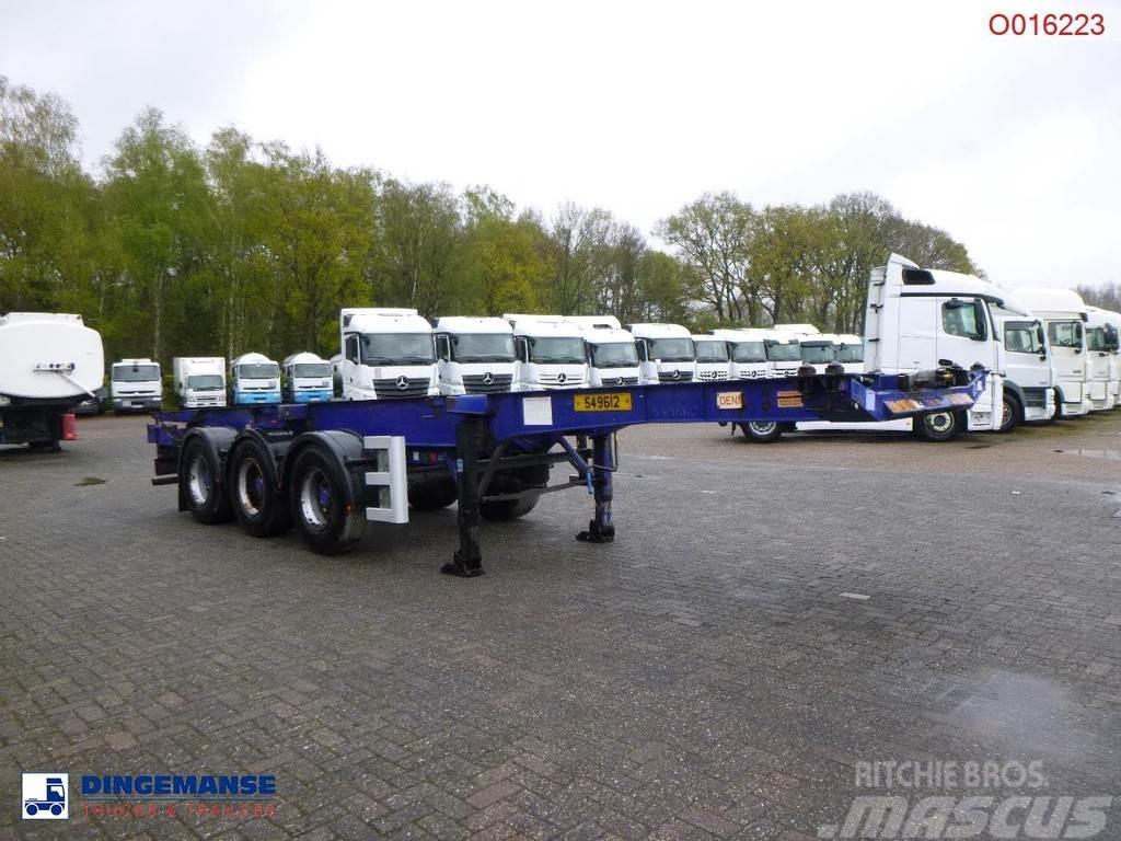 Dennison 3-axle container trailer 20-30-40-45 ft Konteyner yari çekiciler