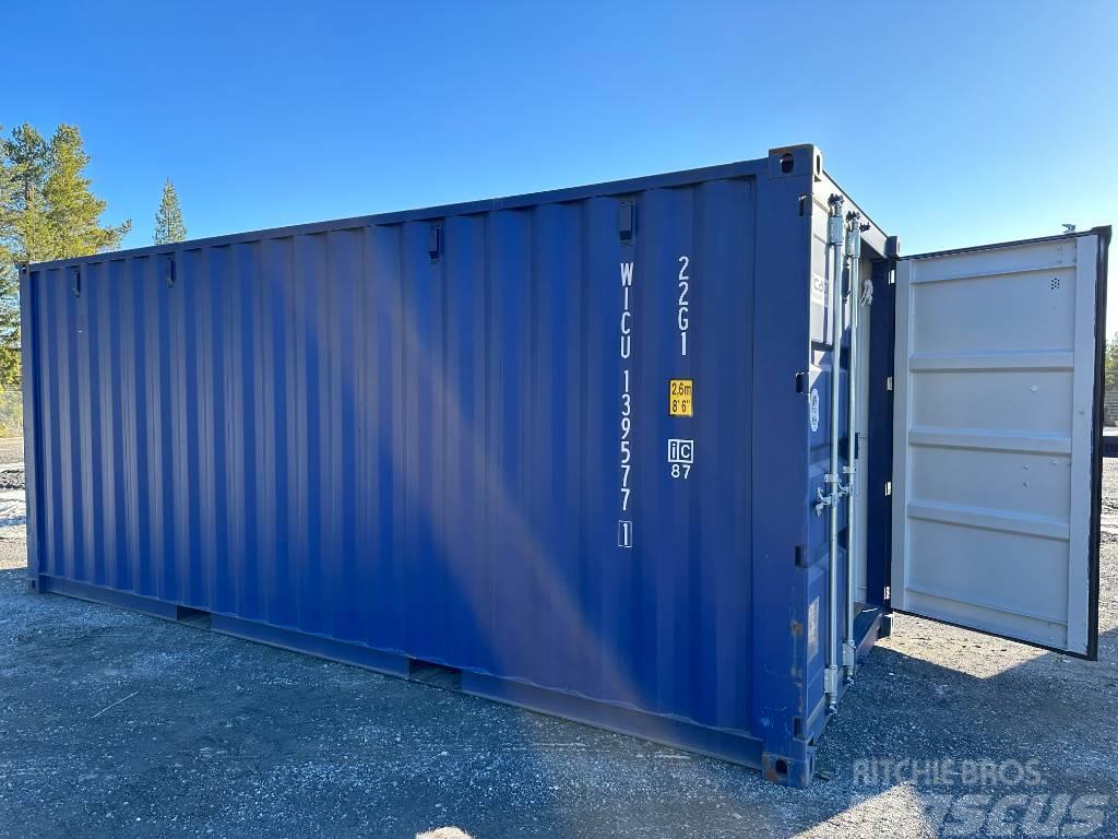  Sjöfartscontainer Container 20fot 20fots nya blå m Yük konteynerleri