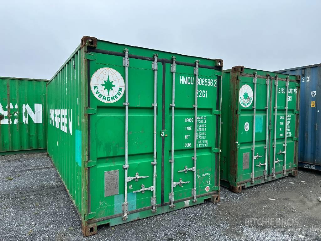  Sjöfartscontainer Container 20fot 20fots nya blå m Yük konteynerleri