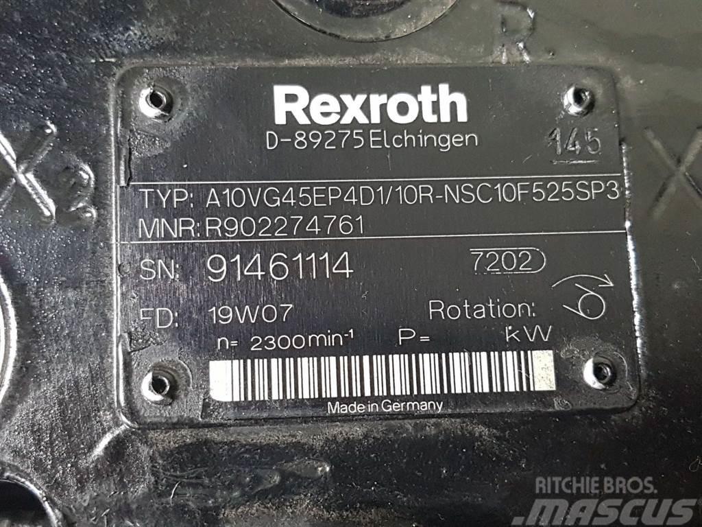 Rexroth A10VG45EP4D1/10R-Drive pump/Fahrpumpe/Rijpomp Hidrolik