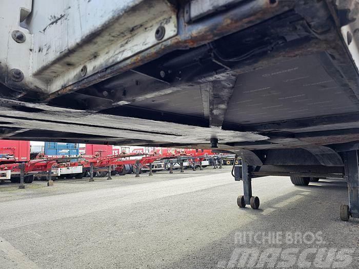 Krone sd | 3 axle mega closed box trailer| damage in fro Diger yari çekiciler