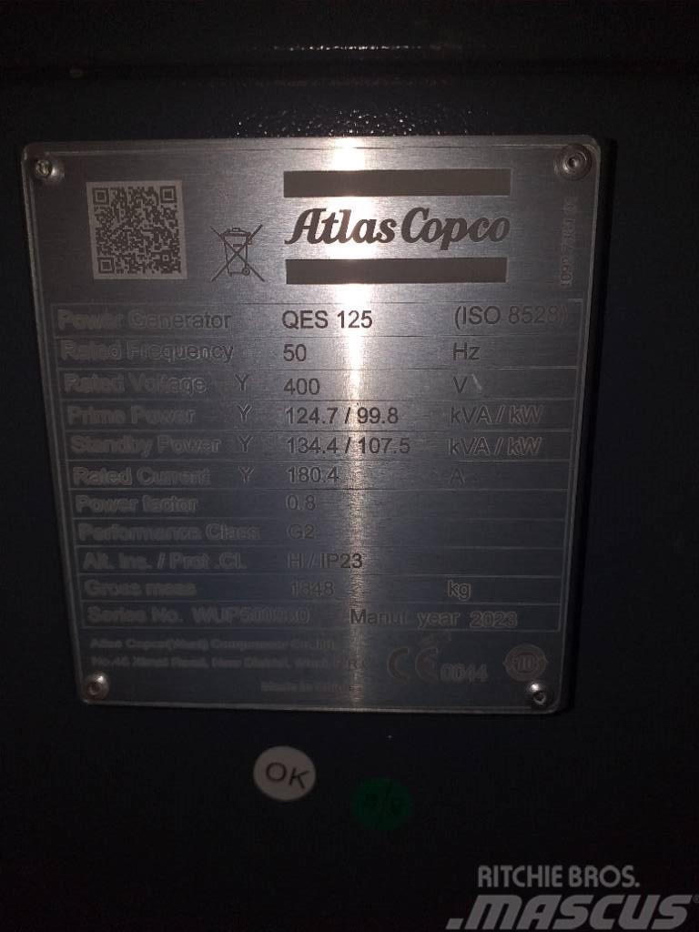 Atlas Copco QES125 Dizel Jeneratörler