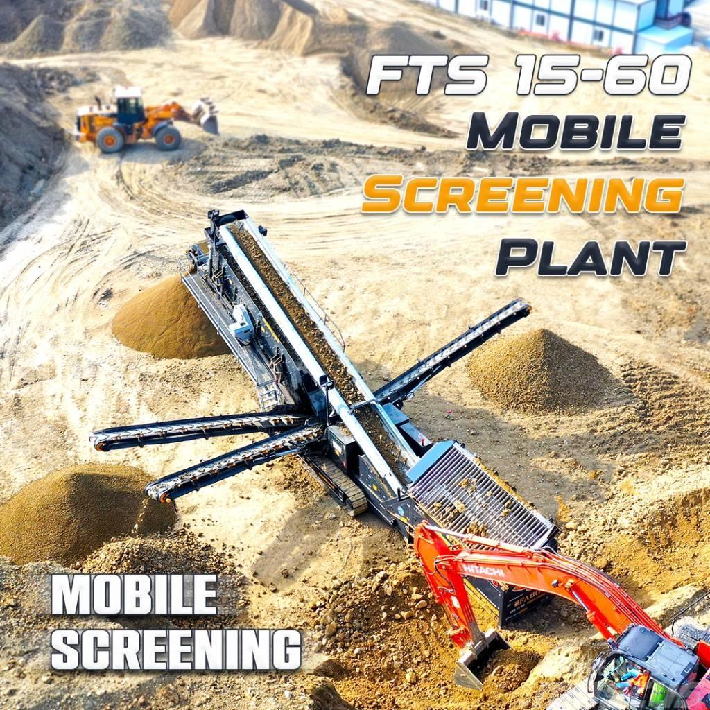 Fabo FTS 15-60 MOBILE SCREENING PLANT Elekler