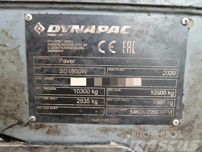 Dynapac SD1800W Asfalt sericiler
