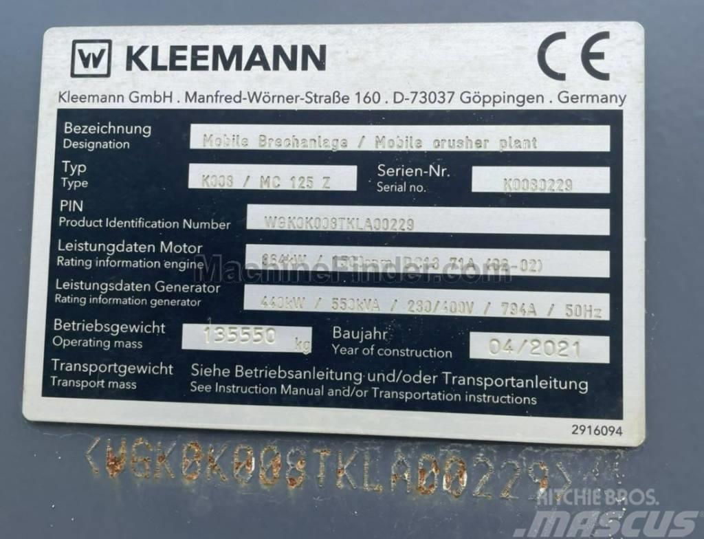 Kleemann MC125Z Gezer kırıcılar