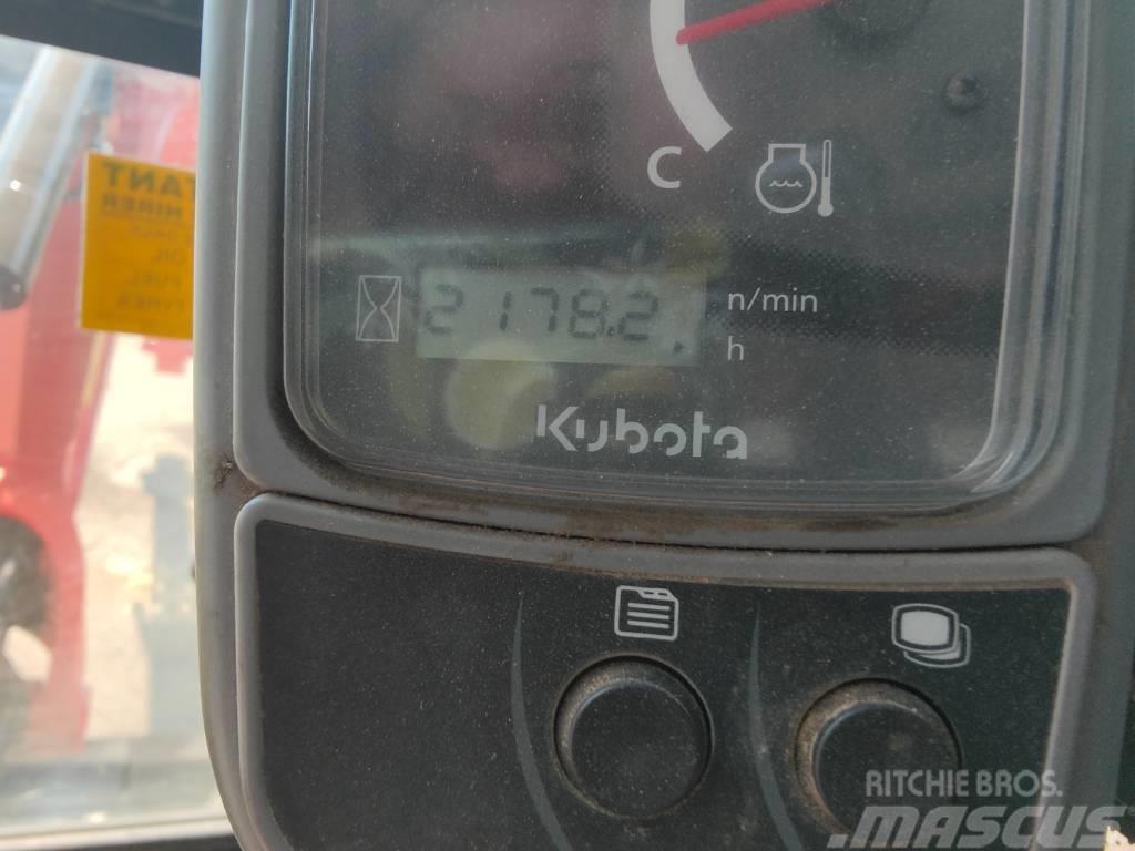 Kubota KX 016-4 Mini ekskavatörler, 7 tona dek