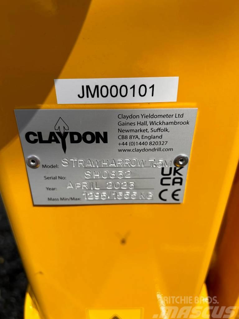 Claydon 7.5m Straw Harrow Tirmiklar