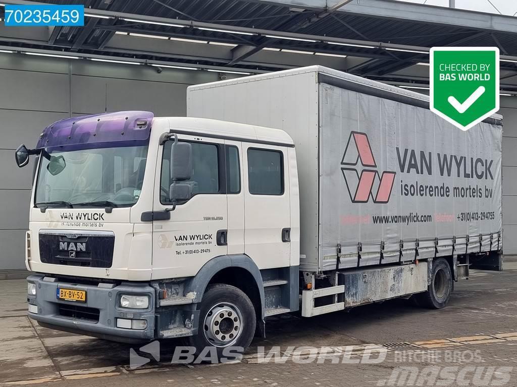 MAN TGM 15.250 4X2 15 tons NL-Truck Double cabin EEV Kapali kasa kamyonlar