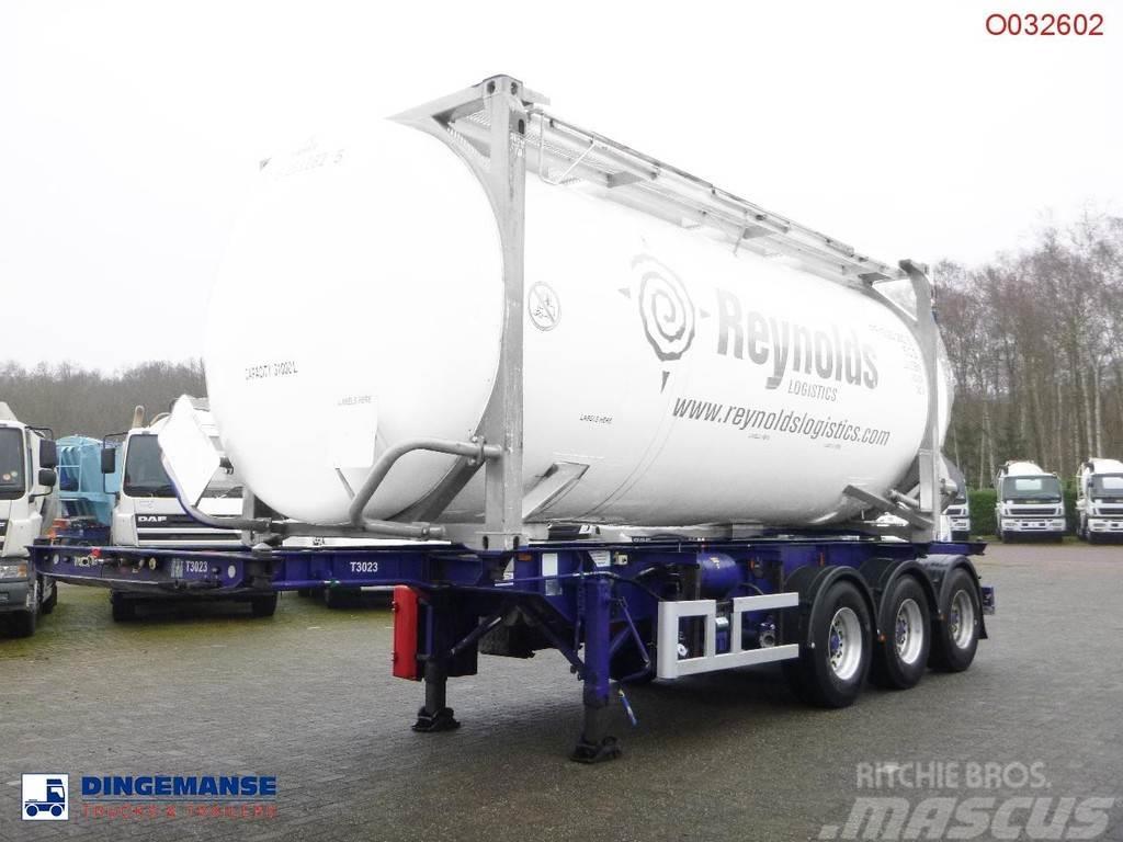  M & G 3-axle container trailer 20-30 ft Konteyner yari çekiciler