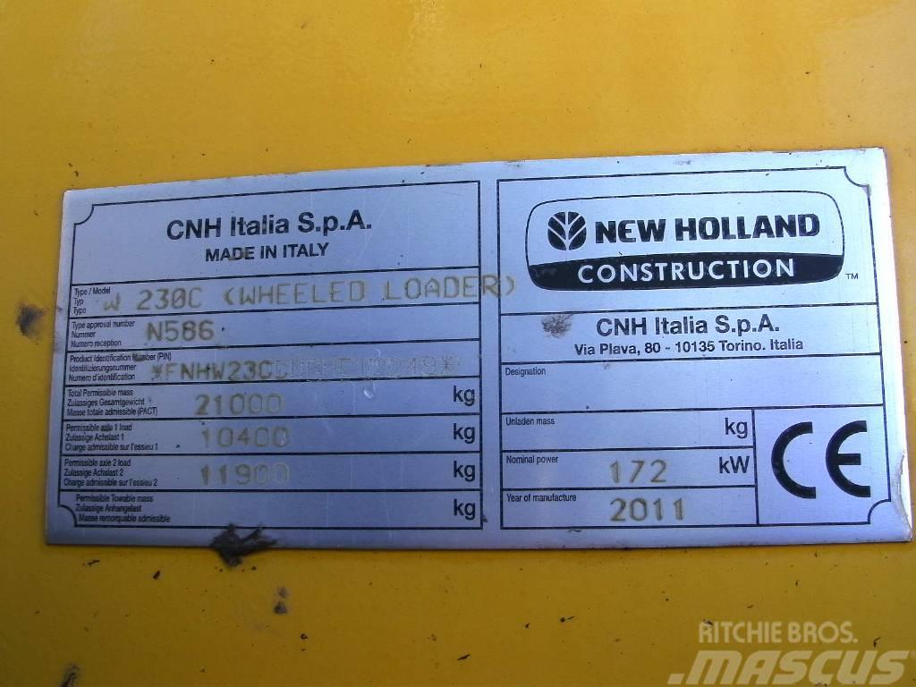 New Holland W 230 C Tekerlekli yükleyiciler