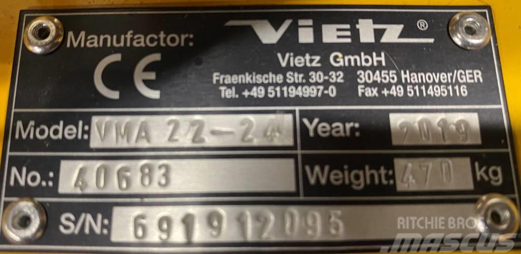 Vietz VMA Mandrel 22-24" Boru hattı ekipmanları