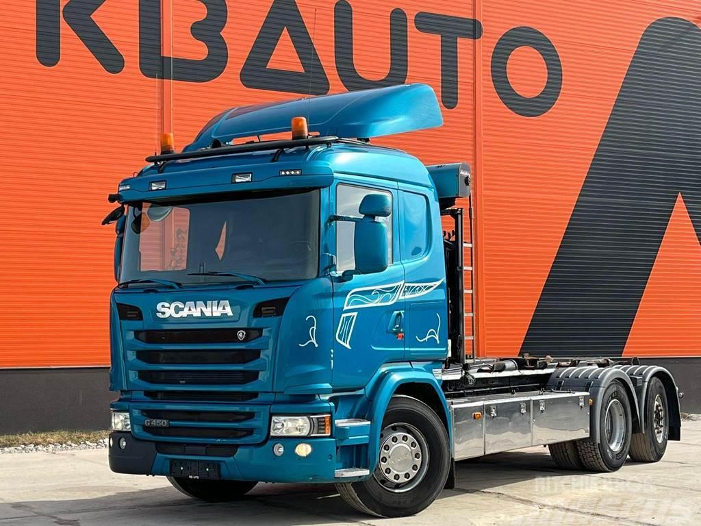 Scania G 450 6x2*4 HIAB XR 20 ton / L=5300 mm Vinçli kamyonlar