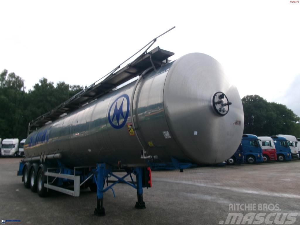 Magyar Chemical tank inox 32.5 m3 / 1 comp Tanker yari çekiciler
