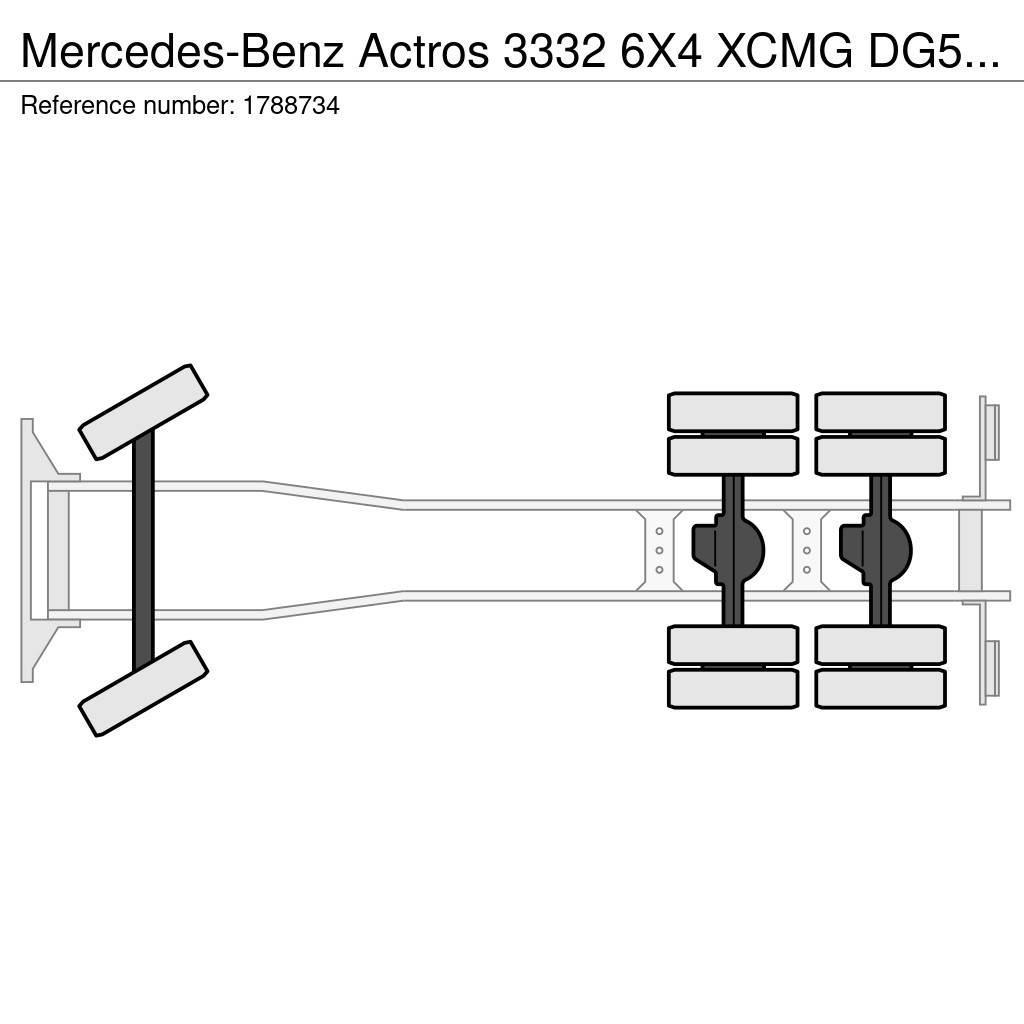 Mercedes-Benz Actros 3332 6X4 XCMG DG53C FIRE FIGTHING PLATFORM Araç üstü platformlar
