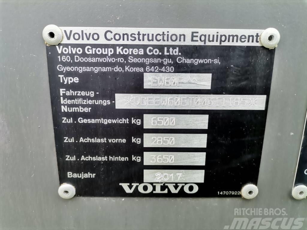 Volvo EW 60 Lastik tekerli ekskavatörler