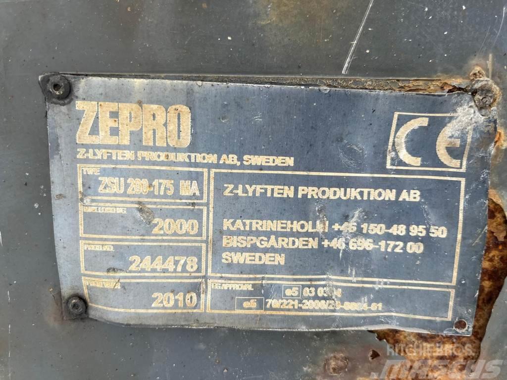  ZEPRO ZSU 200-175MA / 2000 KG. Mal ve eşya asansörleri