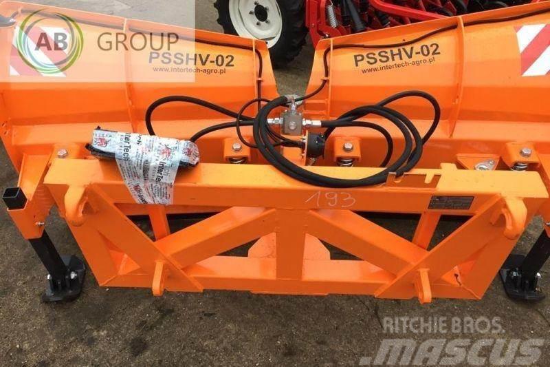 Inter-Tech Pług hydrauliczny PSSHV-02, 2,1 m Kar küreme biçaklari