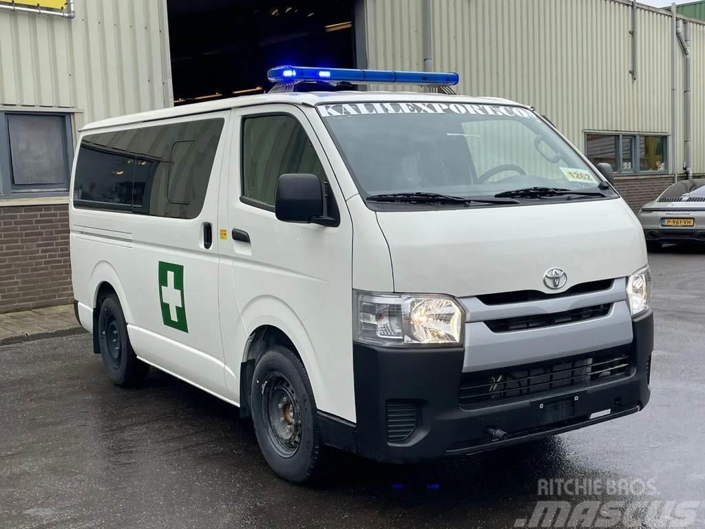 Toyota HiAce Ambulance Unused New Ambulanslar