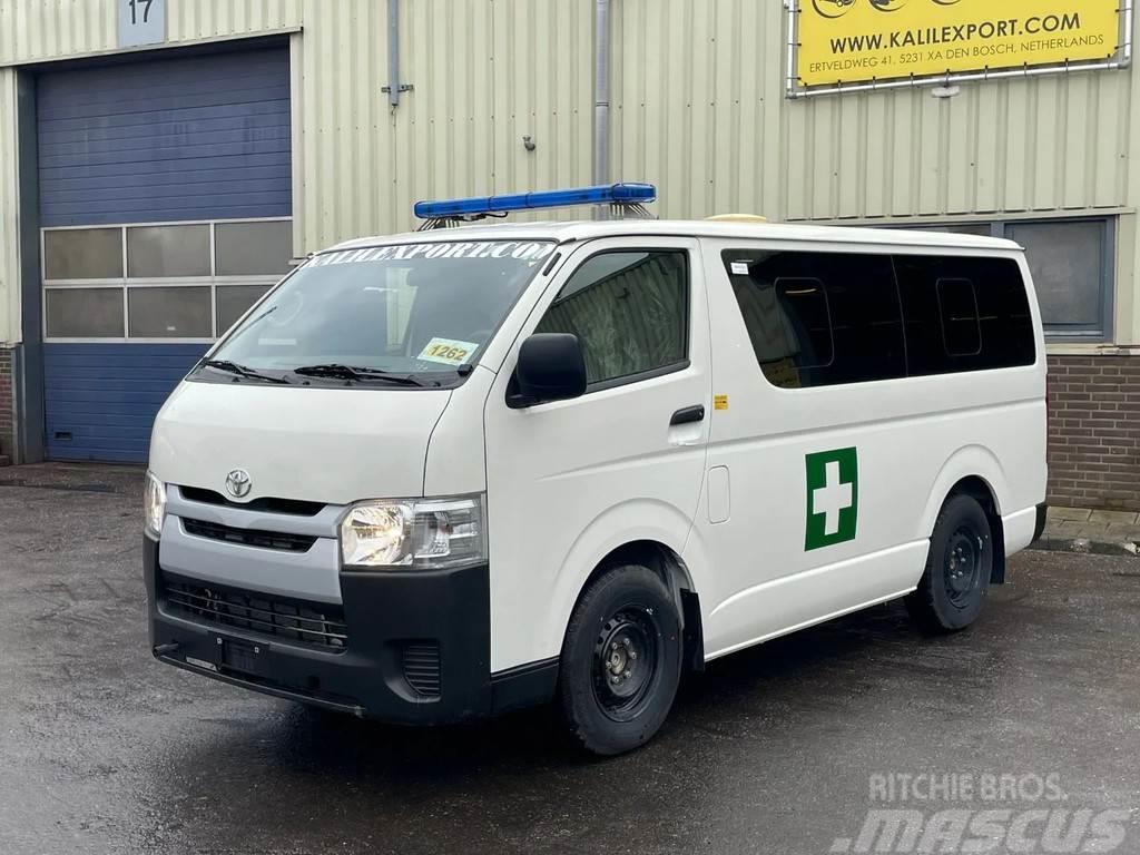 Toyota HiAce Ambulance Unused New Ambulanslar