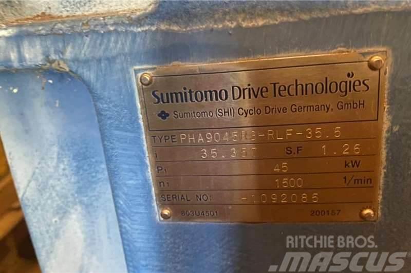 Sumitomo Industrial Gearbox 45kW Ratio 35.5 to 1 Diger kamyonlar