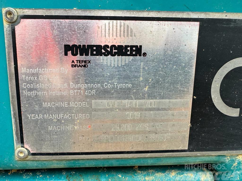 PowerScreen Chieftain 1700 Elekler