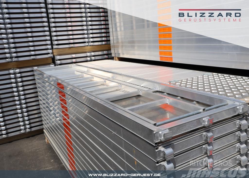 Blizzard S70 97,62 m² Alu Gerüst mit Böden aus Siebdruck Iskele ekipmanlari
