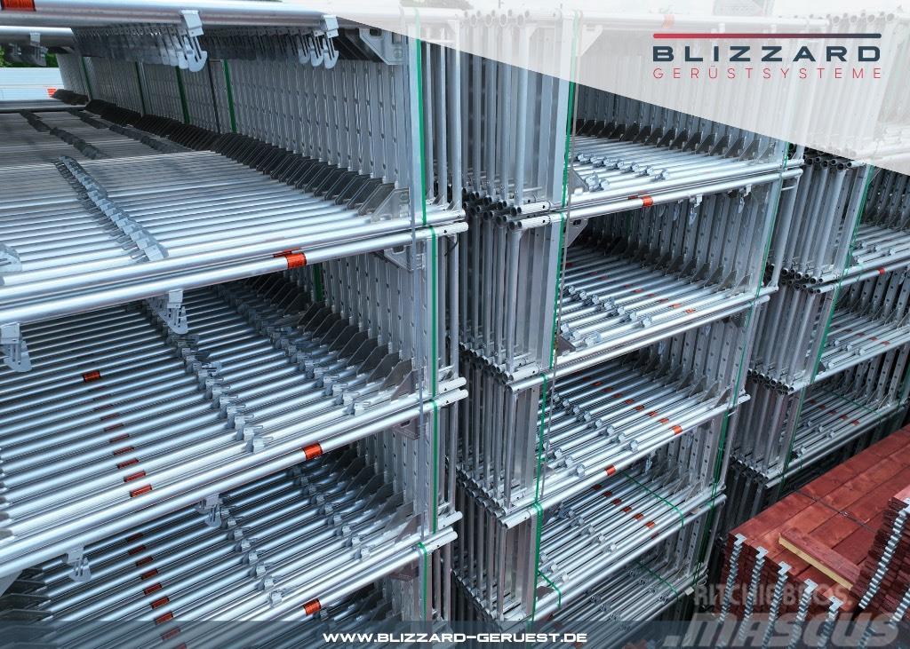 Blizzard S70 97,62 m² Alu Gerüst mit Böden aus Siebdruck Iskele ekipmanlari