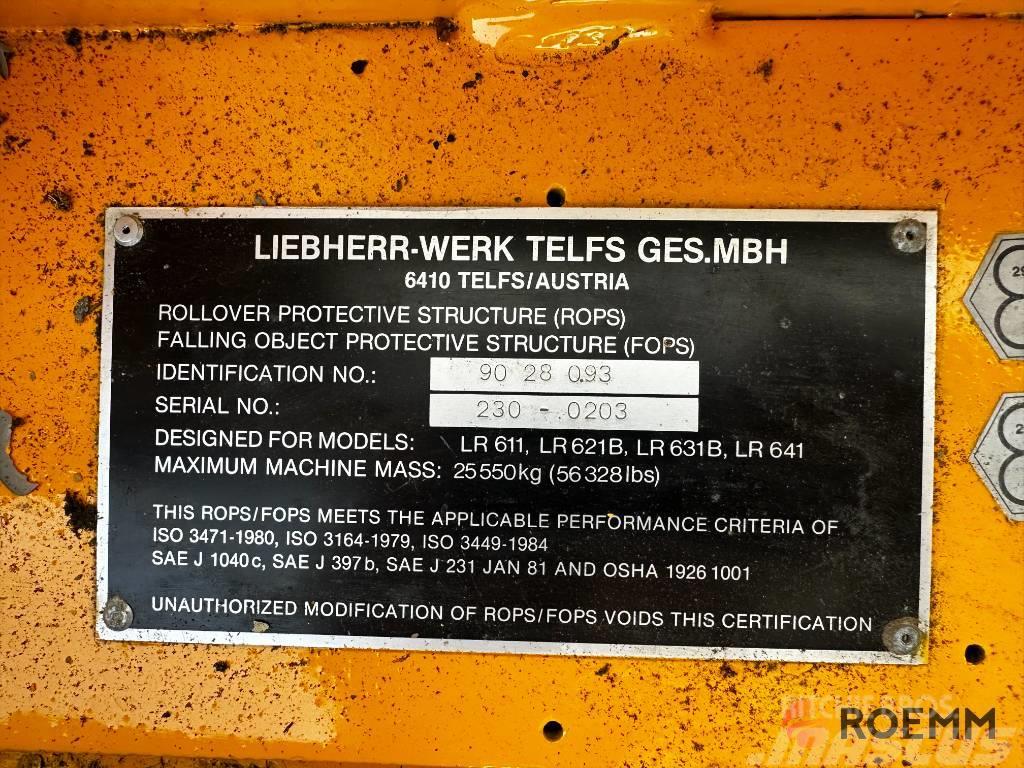 Liebherr LR 611 Kettenlader / Raupenlader Paletli yükleyiciler