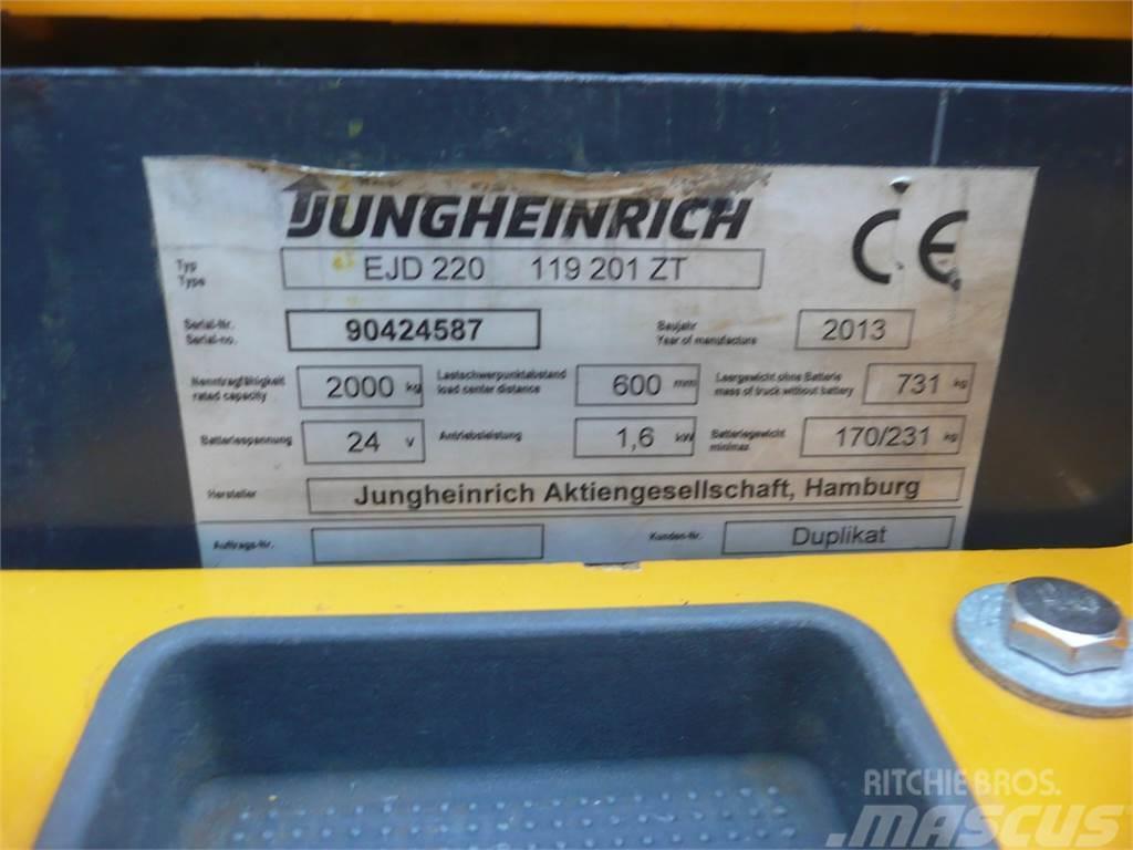 Jungheinrich EJD 220 201 ZT Akülü depo ekipmanları